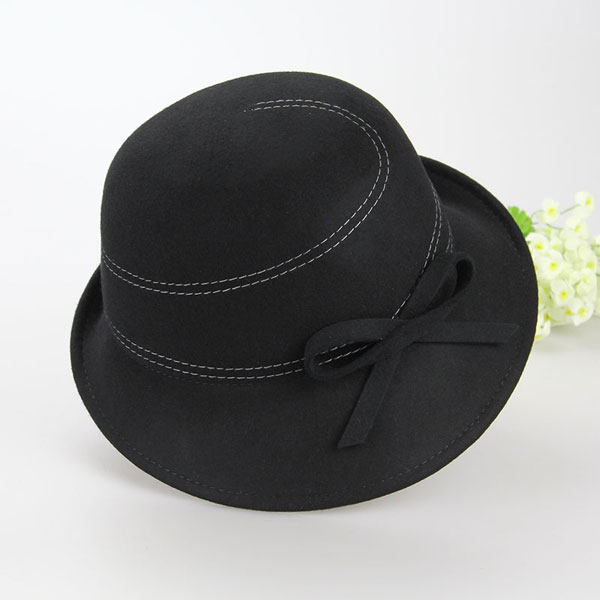 0392 Wool Felt Dome Hat